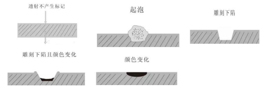 激光打标在塑料托盘上的反应